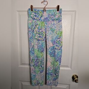 Lilly Pulitzer Luxletic Womens Leggings Size Small UPF 50+ Weekender
